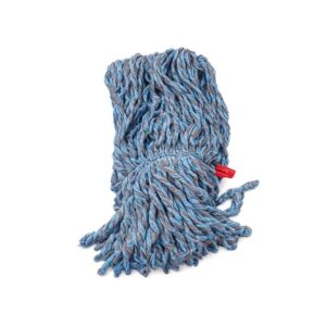 Endüstriyel İp Mop Paspas – Yüksek Emici Yer Temizlik Mopu (Mavi-Gri)