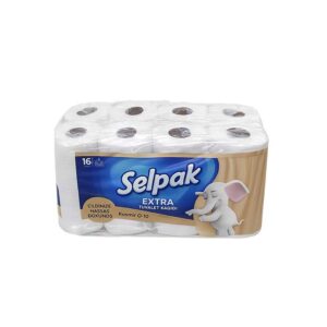 Selpak Extra Tuvalet Kağıdı 16’lı – Kaşmir Özlü, Cilde Hassas Dokunuş